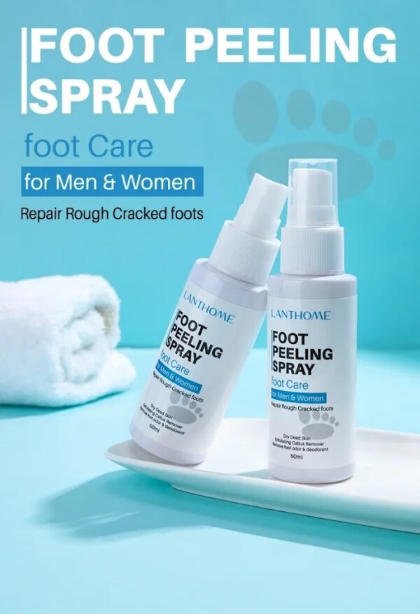 foot peeling spray for footcare