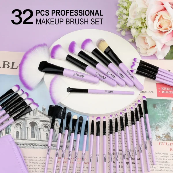 Makeup Brush set women beauty tool (10-32PCS ) - Image 6