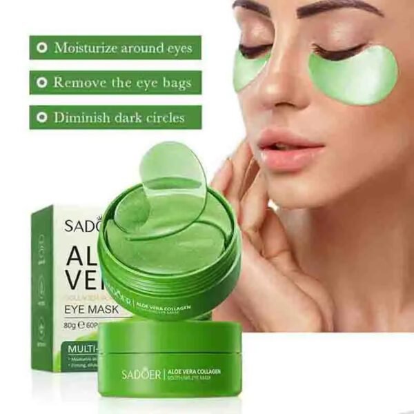 Aloe Vera Collagen Eye Mask - Image 4