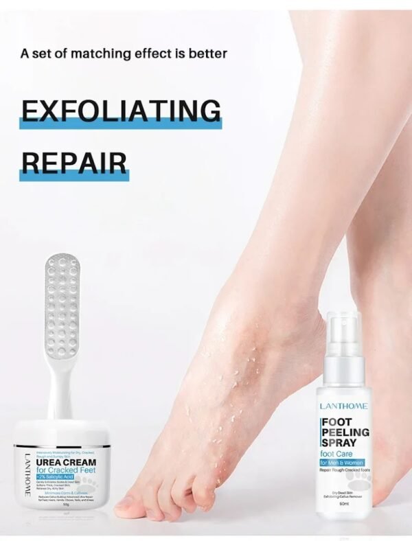 Foot Peeling Spray with Natural Essence Pedicure - Image 4