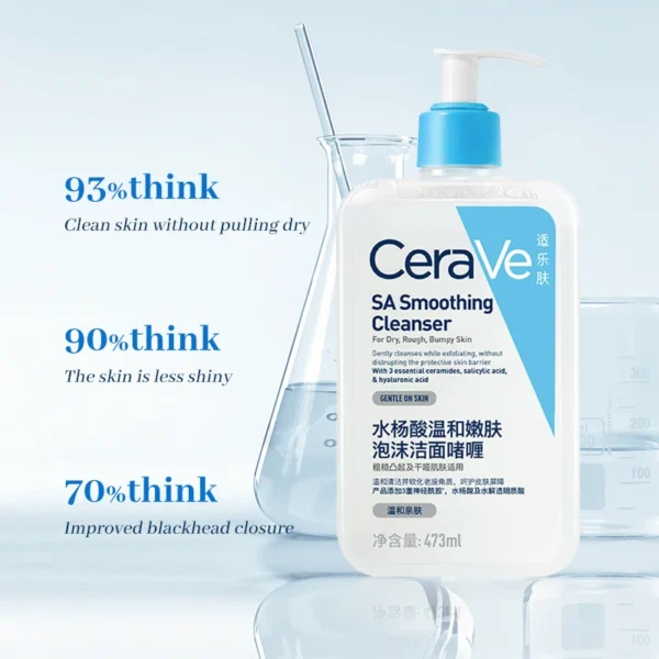 CeraVe Cleanser Salicylic Acid Foaming 236ml/473ml - Image 5