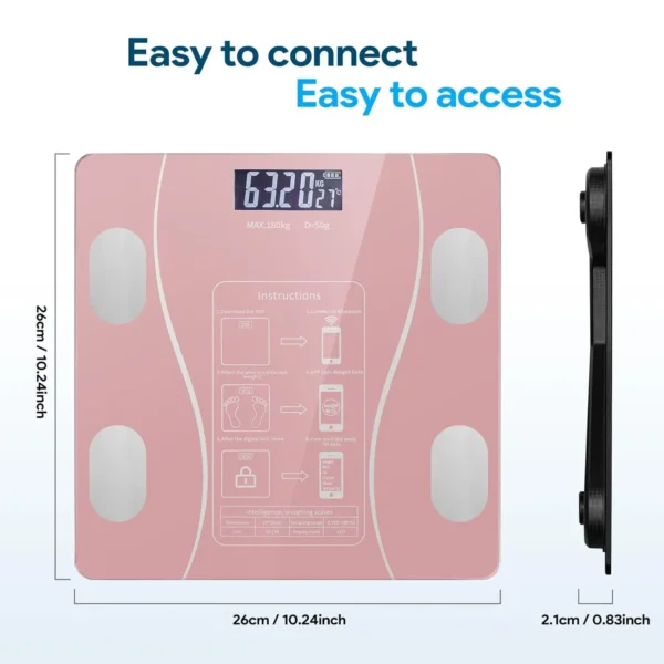 Body Fat Scale: Digital, Simple and Practical with Smartphone App - Image 6