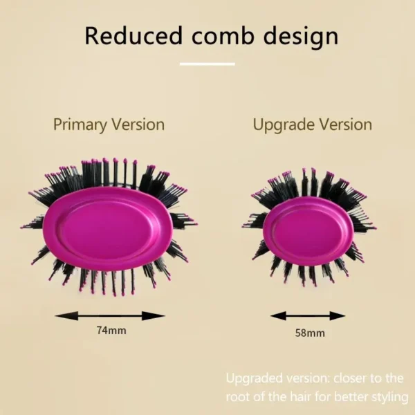 Hot Air Comb Replaceable Head Shape Comb - Image 4