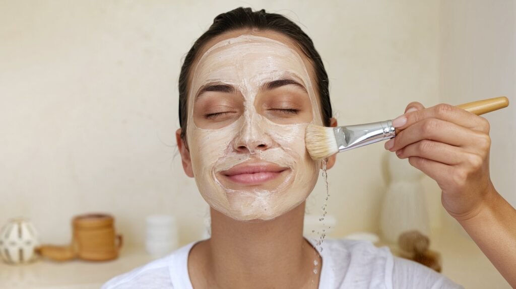 Step-by-Step Face Mask Application