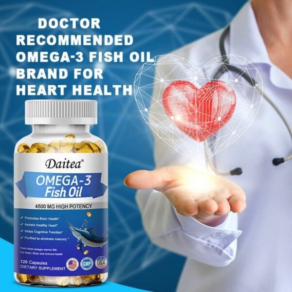 Omega 3 Capsules Highest Potency 3x Strength 4500mg - Image 6