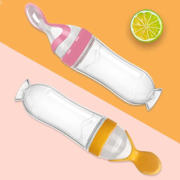 Baby Feeding Bottle Newborn Training Spoon - Image 2