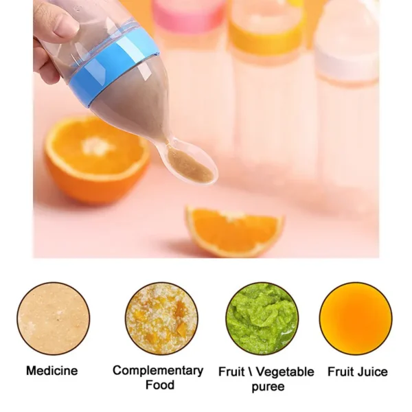 Baby Feeding Bottle Newborn Training Spoon - Image 6