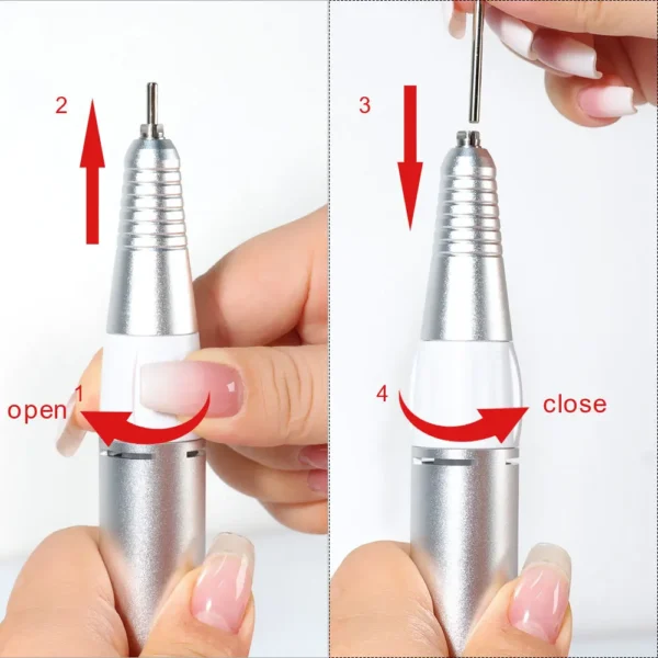 Nail Drill Pen Manicure Pedicure - Image 3