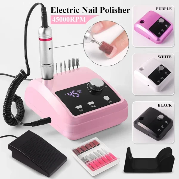 HQ Electric Nail Drill Machine - Image 3