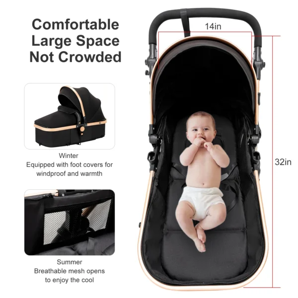 High quality Lightweight Baby Stroller - Image 3