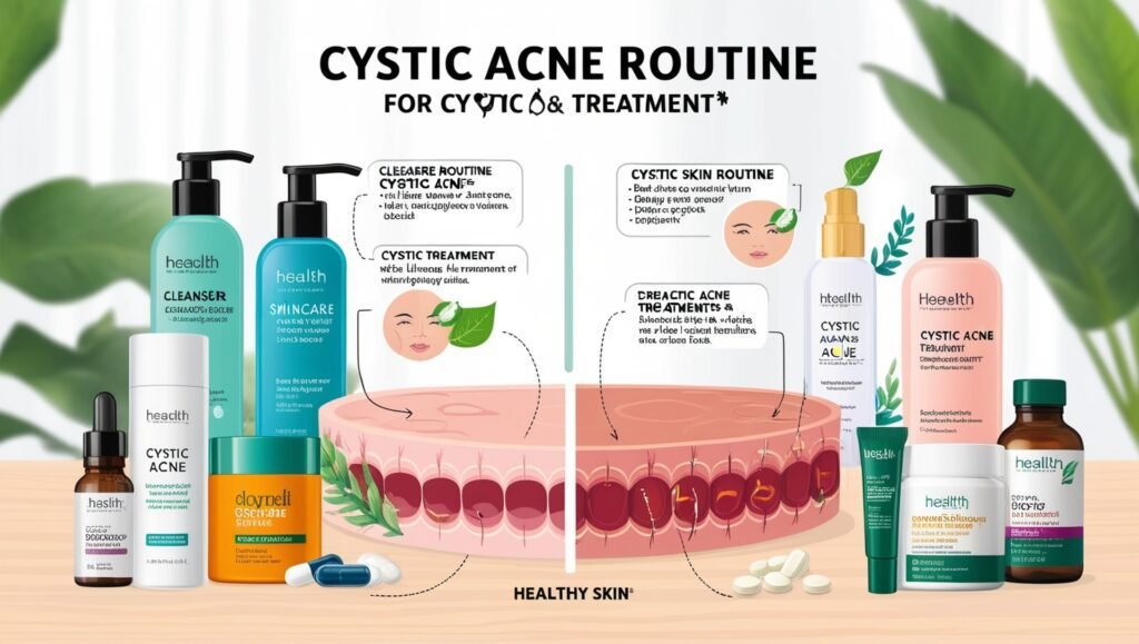 how to treat cystic acne